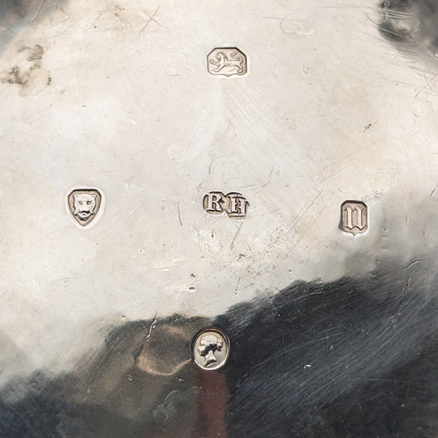 1868 年英國古董純銀茶壺 815 克羅伯特哈珀